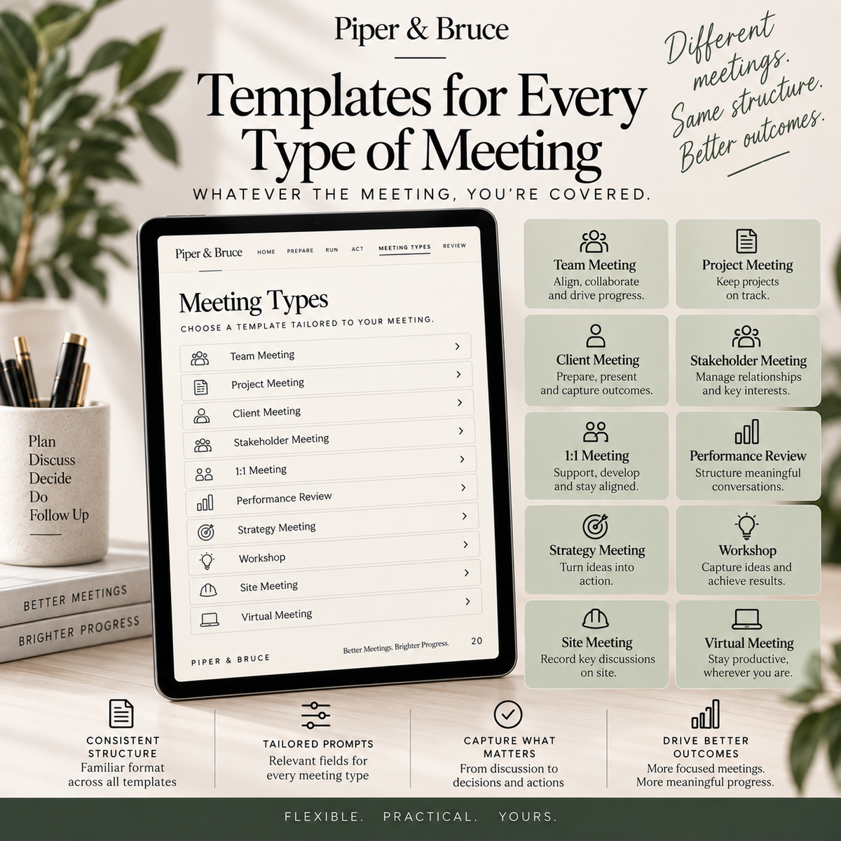 The Meeting Command Centre: Interactive Meeting Planner