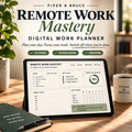 Remote Work Mastery: Your Ultimate Home Office Planner